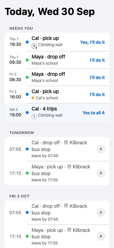 Screenshot of Ferry