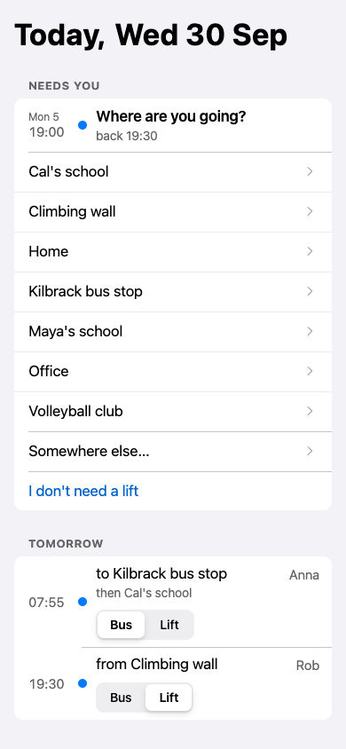 Screenshot of Ferry