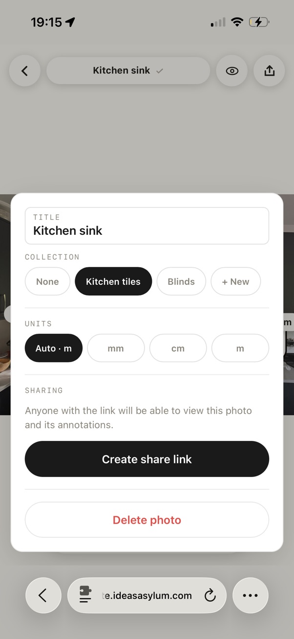 Screenshot of Imatate